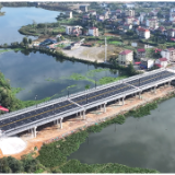 重点项目建设 | 大汉西路关键性节点工程——花山湖大桥建成