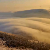 湖南新化大熊山：云海雾凇景色迷人
