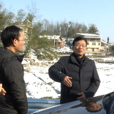 省交通运输厅副厅长杨广来新调研农村公路安全防护工程建设工作