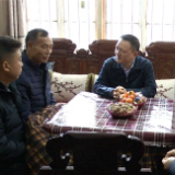 新春走基层 | 彭小瑜春节前走访慰问科头乡因公牺牲干部家属 琅塘镇困难老党员