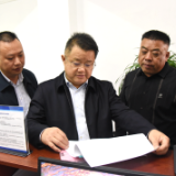 李铁雄到科头 洋溪调研督导文印行业综合治理工作