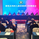 新化县召开残疾人就业创业工作推进会