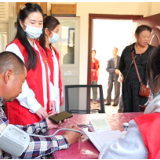 温塘中医院到田坪晨曦社区义诊