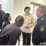 曹家镇永靖社区开展消防安全“敲门行动”