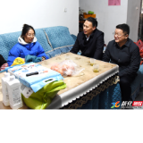 新春走基层 | 省残联理事长尹华凯来新走访慰问结对帮扶困难重度残障人士