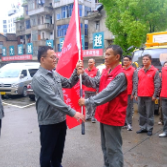 防汛救灾进行时 | 国网新化县供电公司组织“电骏马”共产党员突击队驰援长沙市防汛抢险