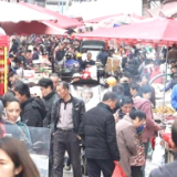 蛇年新春渐近  城西市场年味浓