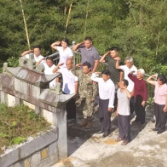 缅怀先烈 | 奉家镇举行“9·30烈士纪念日”扫墓活动