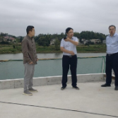 新化县领导督导交通项目建设及道路交通安全工作