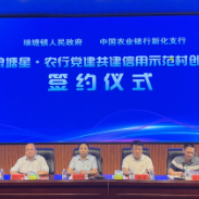 新化政银联动注活水 信用赋能绘就乡村振兴新图景