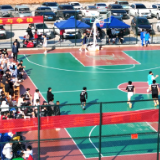 新化县“思沁杯”中学生篮球赛开幕