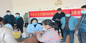 科头乡卫生院开展家庭医生签约“五进”暨“冬季行动”暖心服务