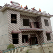 新化依法对新洋快速路科头乡地段民房进行征拆