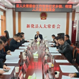 新化县人大常委会工作报告征求乡镇 街道人大意见座谈会召开