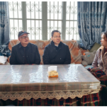 省委统战部副部长、省工商联党组书记胡建新到新化县调研乡村振兴工作