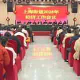 梅山潮涌·奋楫争先——贯彻落实经济工作会议精神 |上梅街道召开2025年经济工作会议 李峰出席会议