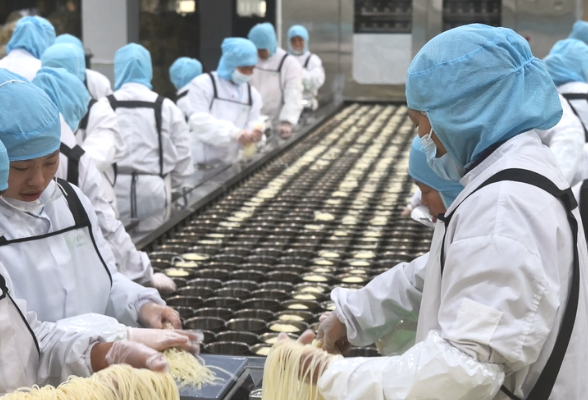 梅山潮涌·奋楫争先 | 丰谷食品  产销两旺  势头足