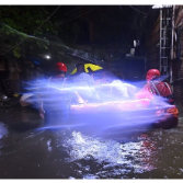  以“汛”为令！新化消防筑起暴雨洪灾中的“橙色堤坝”
