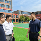彭韬督导调研学校秋季开学工作