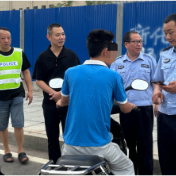 新化高新区联合多部门开展道路交通安全督导 筑牢群众出行“防护网”