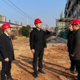 彭韬调研督导重点项目建设、安全生产、食品安全等工作