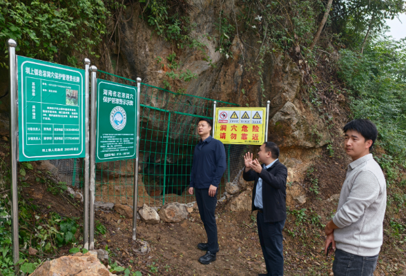 彭韬督导溶洞天坑山谷污染问题排查整治及突出生态环境问题整改工作