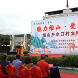 欢度重阳 | 维山乡水口村开展重阳敬老文明集市主题活动