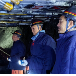 彭韬暗访煤矿安全生产、畜禽养殖污染治理工作