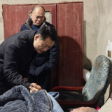 彭韬开展走访慰问活动