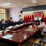 彭韬在上梅街道下沉接访