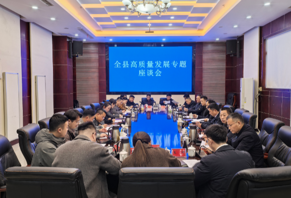 聚焦“四个年”行动 新化县召开高质量发展专题座谈会