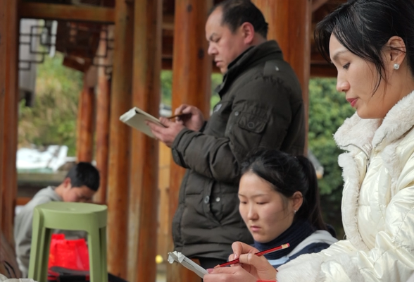 大美新化 | 300余名画家齐聚奉家下团 笔墨绘深山新颜