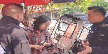 新化县领导督导校园周边环境综合整治工作