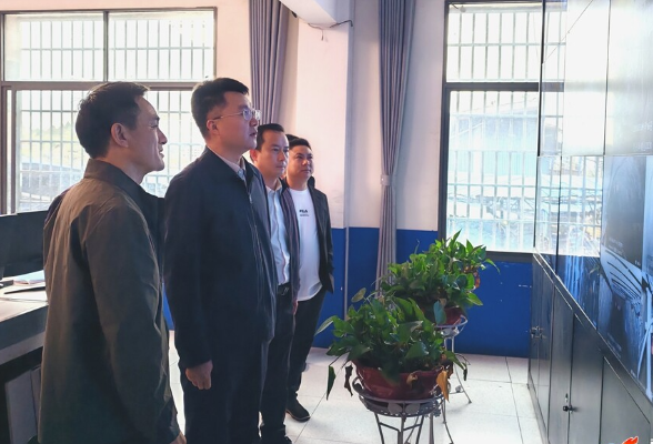 邹剑锋到温塘镇督导检查煤矿安全生产工作并开展“企业服务年”走访调研