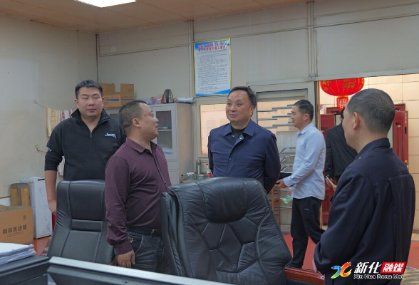 陈元怀到上梅街道督导检查煤矿安全生产工作