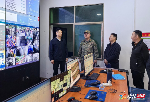 彭韬到石冲口镇督导检查煤矿安全生产工作并开展“企业服务年”走访调研