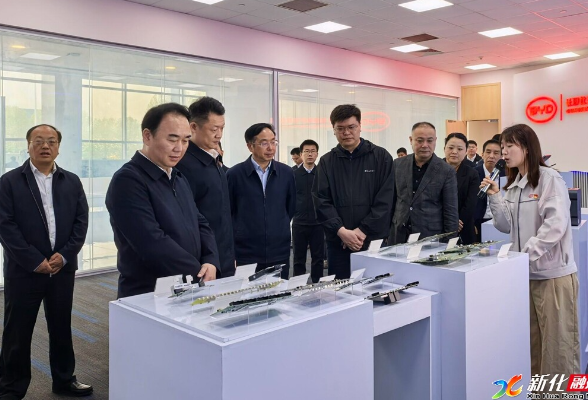 链上取经 联动赋能——新化县政企考察团赴长沙市望城区考察学习