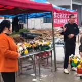新化县民政局开展“鲜花换烟花爆竹”文明祭扫活动