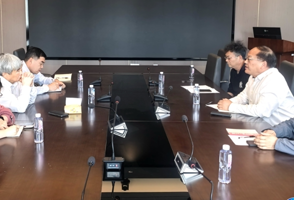 杨韶红带队到访省中药材产业协会