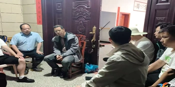 洋溪镇成功处置一起山体滑坡险情  4户8名群众安全转移