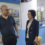 新化县领导到上梅街道社区卫生服务中心督导安全生产工作