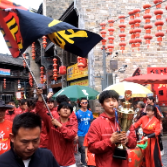 新化“娄超”冠军凯旋 文体融合燃爆“五一”