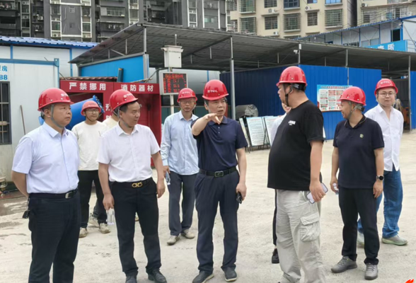 安全生产行动年 | 新化县领导督查建筑工地安全生产工作