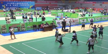 新化县气排球邀请赛诠释顽强拼搏精神