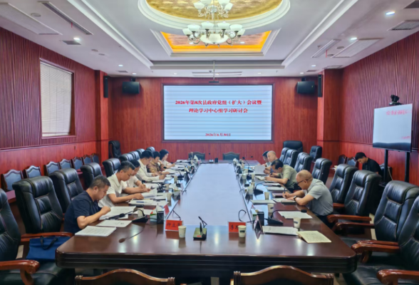 新化县政府召开党组（扩大）会议暨理论学习中心组学习会议