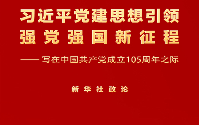 习近平党建思想引领强党强国新征程