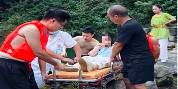 应安一线 | 圳上镇防溺水巡查队员勇救落水受伤群众
