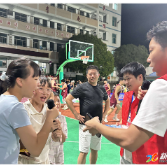反诈宣传 | 圳上镇 将反诈宣传搬进篮球赛场 助力平安乡镇建设