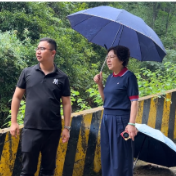 应安一线 | 新化县领导到田坪镇督导灾情处置及灾后恢复工作