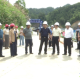 住新娄底市政协委员调研梅山灌区建设工作